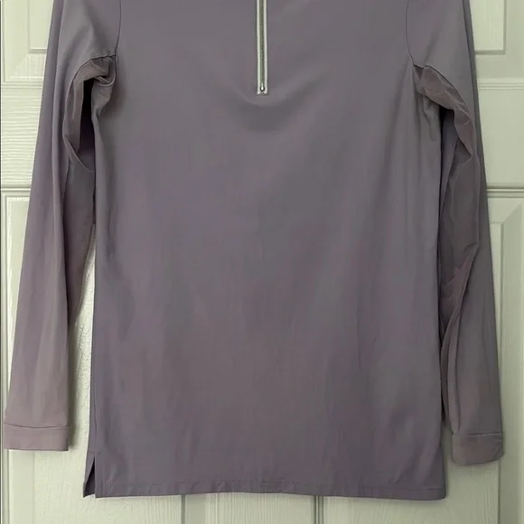 The Tailored Sportsman Icefil Sunshirt Orchid with Silver Zipper XS - Picture 6 of 13